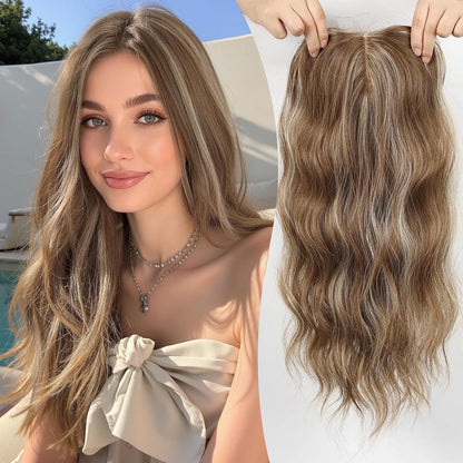 ⚡Final Hours –🌷2026 New Lightweight & Breathable Wavy Hair Topper