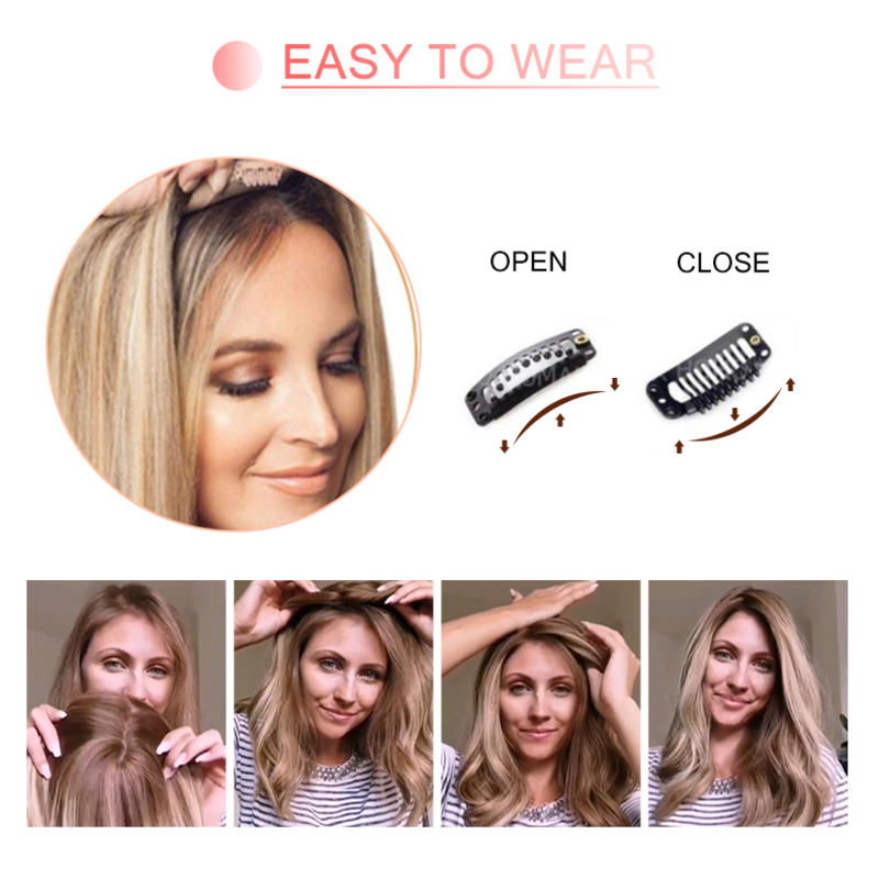⚡Final Hours –🌷2026 New Lightweight & Breathable Wavy Hair Topper