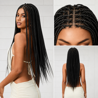 Box Braids（100% HD Real Scalp Lace）